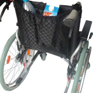 Rollstuhlnetz mit Innenfutter, blickdicht, für Rollstuhl, Rollator oder Gehgestell (#12472)