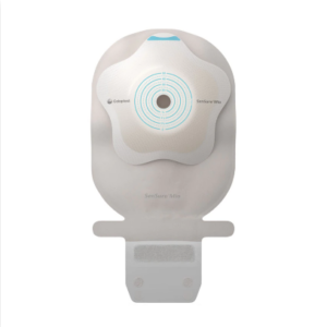 SenSura Mio Konkav einteilig Ausstreifbeutel, Maxi, Stoma 25mm, lichtgrau, P=10 Stück