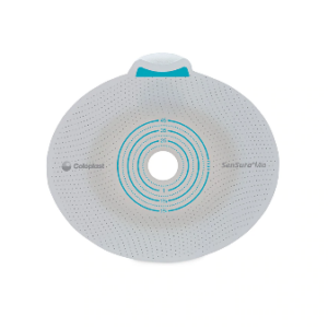 Sensura Mio Click Basisplatte, RR 50mm, Stomagröße 10-45mm, P=5 Stück,