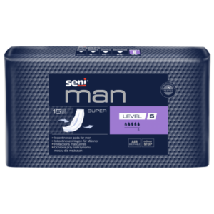 Seni Man Super Level 5 (VE=15) Größe 40.0 x 9.0 cm, Saugstärke 870ml, PZN 18271053