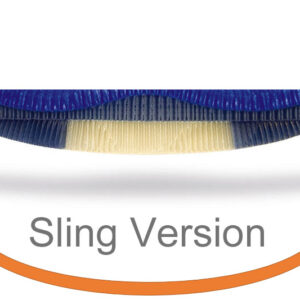 T-RV Stimulite Contoured Sitzkissen, 8-10cm, anatomisch geformt Sitzfläche, für mehr Sitzstabilität, bis 130kg