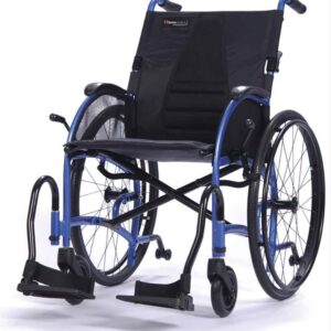 Strongback II Comfort Rollstuhl SB45cm, Ultraleichtgewicht 11.2 kg, SB 45cm (Medium), Steckachse 24''Räder, inkl. Kippstützen, bis 135kg (AV)
