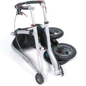 Veloped Trek 12er M (Körpergröße 150-189cm Griffhöhe 75-95cm) marineblau/schwarz/gelb Rollator