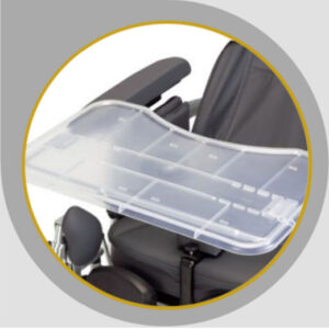 Therapietisch für Bischoff+Bischoff Triton Multifunktionsrollstuhl/Pflegerollstuhl-Zubehör (#2896)