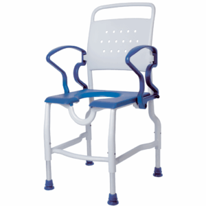 Rebotec Zwickau Duschstuhl, mit ergonomischer Rückenlehne, bis 130 kg