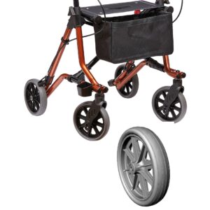 Rad für Taima M (vorne + hinten) 8'' EVA Bereifung, Komplettrad mit Felge, 8 Speichen, 1 Stück