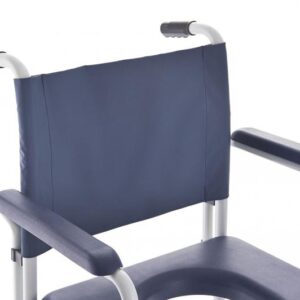 Invacare H273 Lima, Dusch- und Toilettenrollstuhl, faltbar, ideal auch als Reiseduschstuhl, nur 14kg, mit 24''-Rädern, Selbstfahrerversion, bis 135kg (Voraussichtlich Ende Oktober lieferbar)