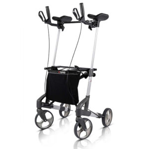 Rollator Topro Troja Walker² S, Gehwagen mit Unterarmauflage, Körpergröße 135-170cm, Max. 125 kg