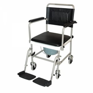 Drive medical Toilettenrollstuhl TRS 130 - pulverbeschichtet