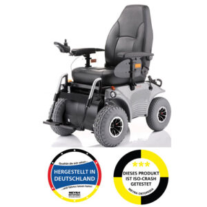 Meyra Optimus 2 NG Elektrorollstuhl, kraftvoller elektrischer Rollstuhl (Produktbild zeigt ErgoSeat-Ausstattung), E-Rollstuhl für den Außenbereich, wählen Sie Ihre Ausstattung und wir erstellen Ihr Angebot (#3501)
