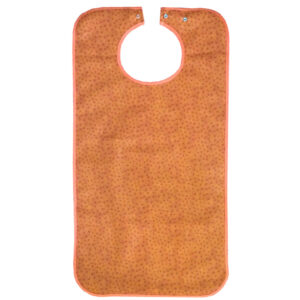 Suprima Ess-Schürze Polyester mit Druckknopfverschluss, terrakotta