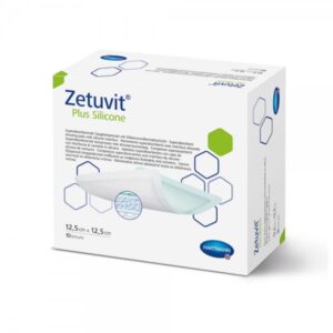 Hartmann Zetuvit® Plus Silicone Wundauflage 10x20 cm (1x10 Stk.)