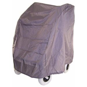 Rollatorabdeckung, Rollatorschutz, Rollatorgarage, Garage aus Nylon mit Sichtschutz für Rollatoren (10440)