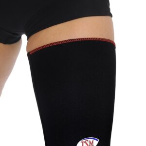 TSM Oberschenkel-Bandage aktiv, Neoprenschicht 2mm anatomisch geformte Neopren-Bandage von AET
