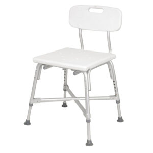 Drive Medical DS 250 Duschstuhl XL mit Rückenlehne, bis 250 kg belastbar