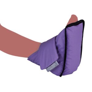 PurplePos Fersenschuh, HMV, mit Mikroperlenfüllung zur Druckentlastung im Fersenbereich, Universalgröße, Stück