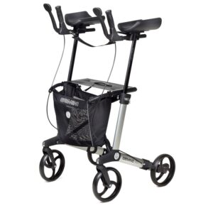 Sunrise Medical Gemino 30 Walker UAL, HMV, Rollator mit Unterarmauflagen, Leichtgewicht, Personengröße 150-200cm, bis 150 kg belastbar